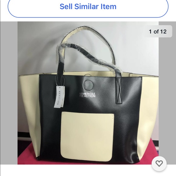Kenneth Cole Reaction Bag with Blemish - Picture 1 of 12